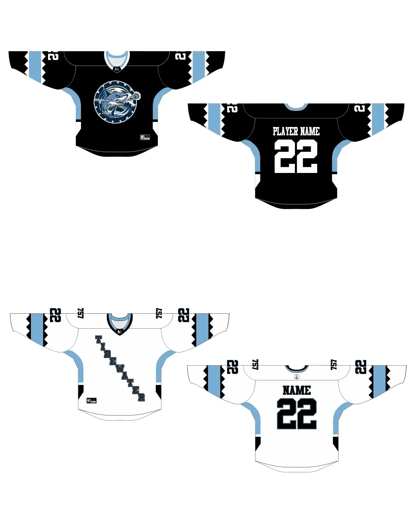 Predators Jersey - Black